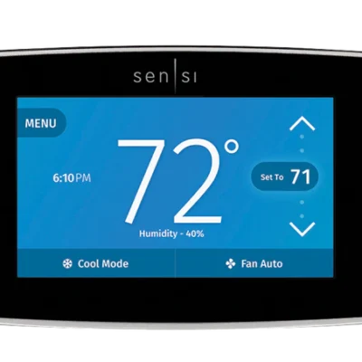 Emerson Sensi Touch, smart WiFi thermostat, touch screen thermostat, Emerson thermostat, WiFi thermostat