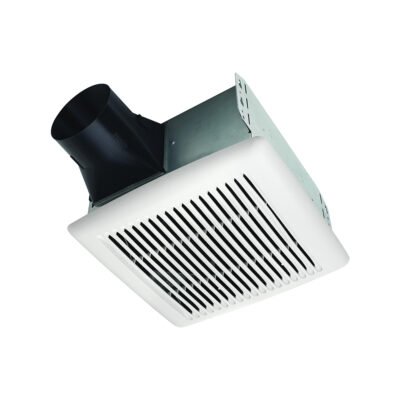 bathroom ventilation fan, Broan-NuTone A80, roomside installation, moisture removal, quiet exhaust fan