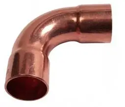 1/2" street elbow, copper 90° elbow, 1/2" x 1/2" elbow, C x C elbow, durable copper fitting