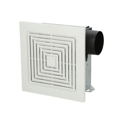 bathroom exhaust fan, Delta Breez BreezSlim, compact ventilation, single speed fan, moisture removal