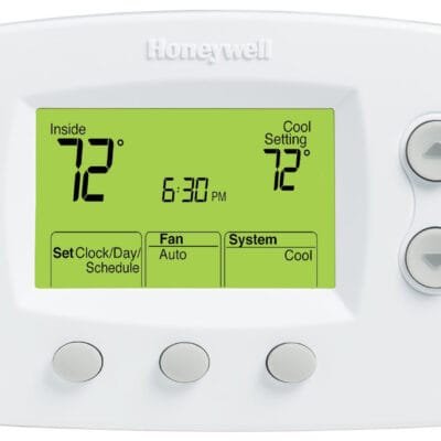 Honeywell thermostat, low volt thermostat, 5-2 programmable, heat/cool thermostat, TH6110D1021