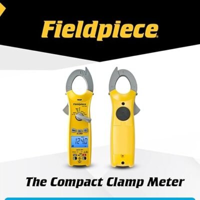 Fieldpiece SC260, HVACR Clamp Meter, True RMS Multimeter, SC260 Clamp Meter, Compact HVAC Meter