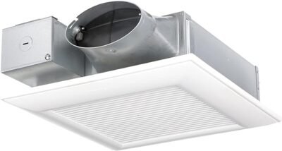 Panasonic FV-0510VSC1, WhisperValue DC fan, bathroom ventilation fan, humidity control fan, Panasonic 50-100 CFM fan