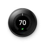 Google Nest thermostat, T3016US thermostat, learning thermostat, black Nest thermostat, smart thermostat