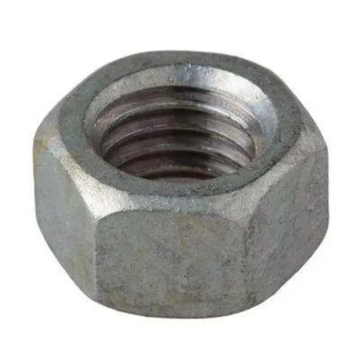 3/8 in hex nut, zinc steel hex nut, high-grade steel nut, durable hex nut, corrosion-resistant nut