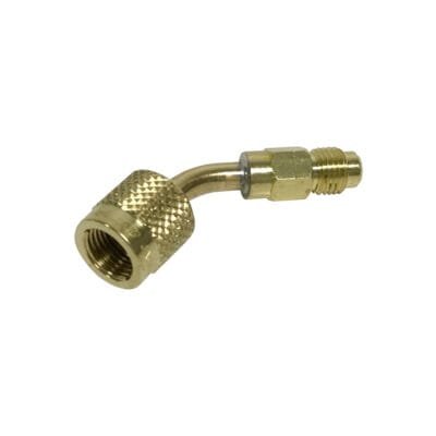 Yellow Jacket quick coupler, 5/16" female coupler, 1/4" male flare, HVAC coupler, Yellow Jacket 19173