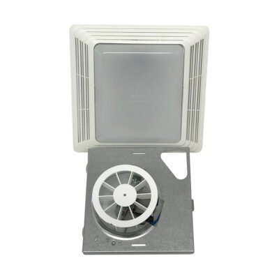 Broan 2678F, bathroom fan light combo, 50 CFM ventilation, 4-inch duct fan, bathroom exhaust system