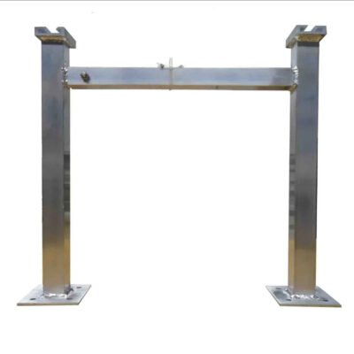 aluminum leg assembly, Metal Shop 007-624, 24" leg assembly, durable leg support, aluminum leg