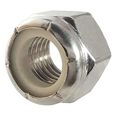 AMANA Goodman Lock Nut, Nylon Lock Nut, 0.25 in-20 Nut, Lock Nut with Insert, Nylon Insert Nut