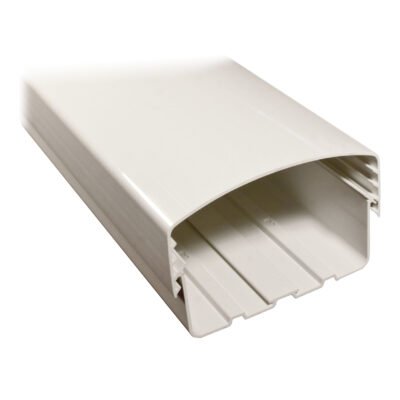 line duct, 4.5" x 48", white duct, HVAC cover, CG line duct