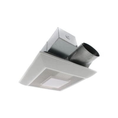 Panasonic FV-0510VSL1, WhisperValue DC fan, 50-80-100 CFM, LED bathroom fan, energy-saving ventilation fan