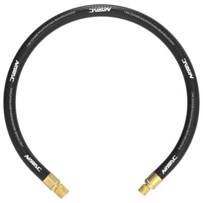 NAVAC evacuation hose, refrigerant hose 3ft, Big Boy refrigerant, 3/4 inch evacuation hose, HVAC evacuation hose