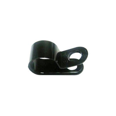 Cable clamp, Nylon clamp, 0.375 in clamp, Black cable holder, Wire management