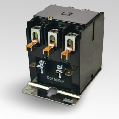 PPCON3P50A24V, 24V contactor, 50A contactor, 3-pole contactor, UL CUL contactor