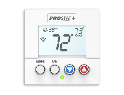 Prostat+ thermostat, programmable thermostat, 2H/2C thermostat, WiFi thermostat, 7-day programmable