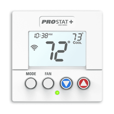 Prostat+ thermostat, programmable thermostat, 2H/2C thermostat, WiFi thermostat, 7-day programmable