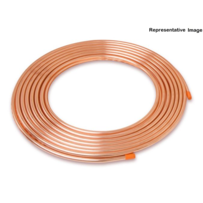 Streamline copper coil, 1/4 inch copper coil, 50 ft copper roll, Mueller Streamline coil, flexible copper tubing