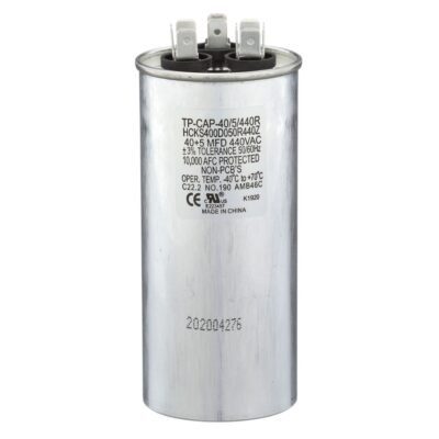 TRADEPRO® - 40+5 MFD 440V Round Run Capacitor