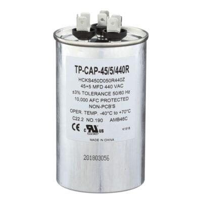 TRADEPRO - 45+5 MFD 440V Round Run Capacitor